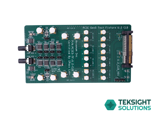 U.2 (NVMe) PCIe 5.0 Test Fixtures